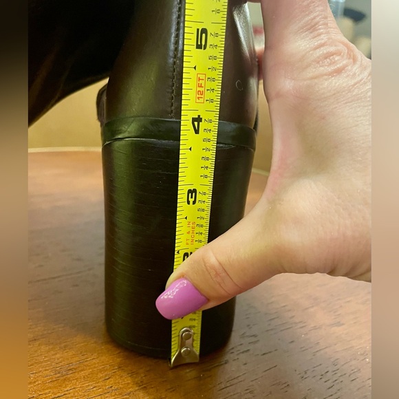 MIA Vintage Leather Mid-Calf boots - Picture 5 of 5